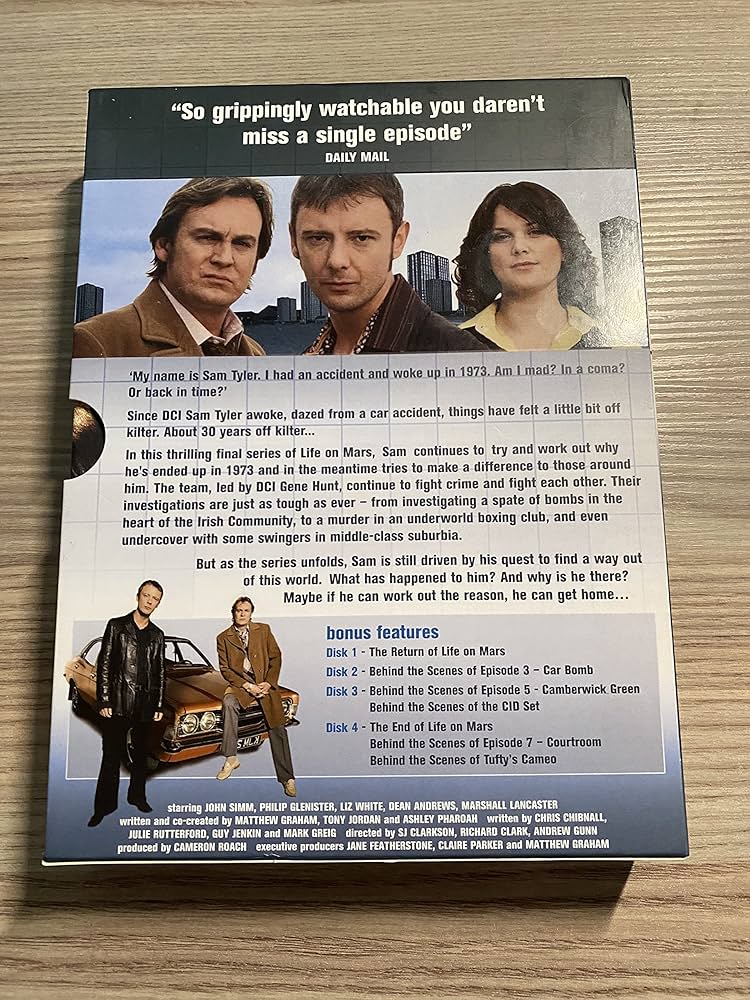 Life on Mars 1-2 : Complete BBC Series 1 and 2 DVD
